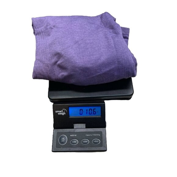 Nike Hyperwarm Hooded Sweatshirt Purple Stretchy Women’s Size Medium - Picture 7 of 7